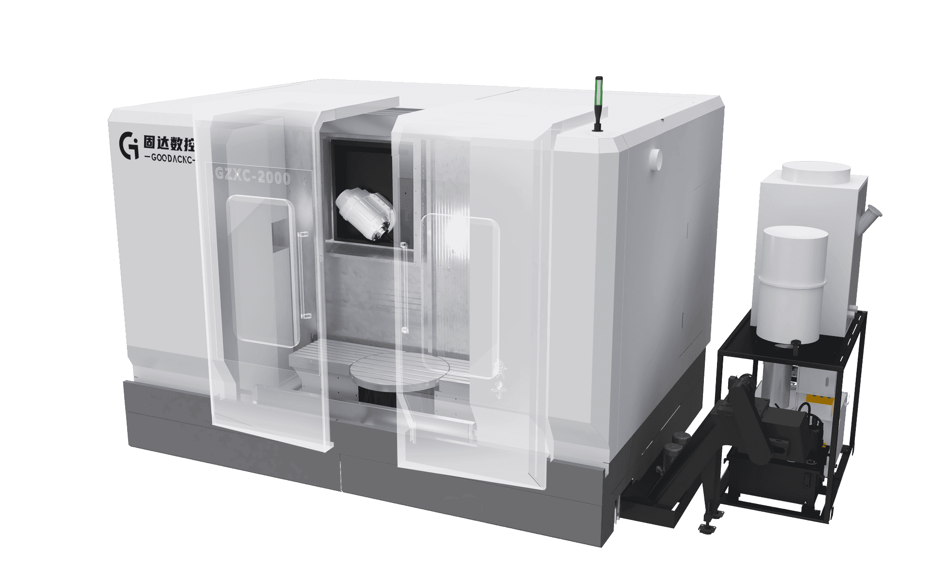 Spindle external coolant system